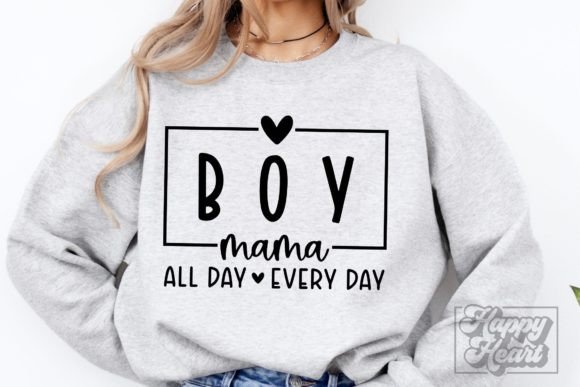 Boy Mama SVG: A Graphic Design Asset for Modern Bloggers and Content Creators