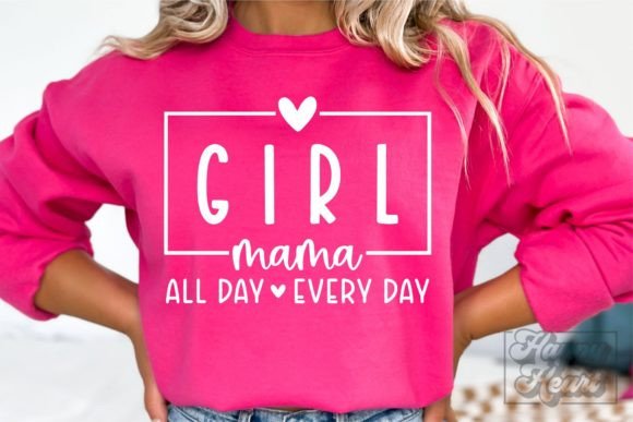Girl Mama SVG - A Versatile Graphic Design Asset for Crafts