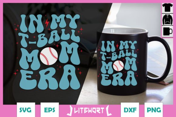 In My T-Ball Mom Era SVG: A Versatile Graphic for Crafts
