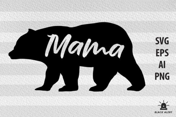 Mama Bear Mothers Day SVG: A Versatile Graphic Design Asset for Local Business Crafts