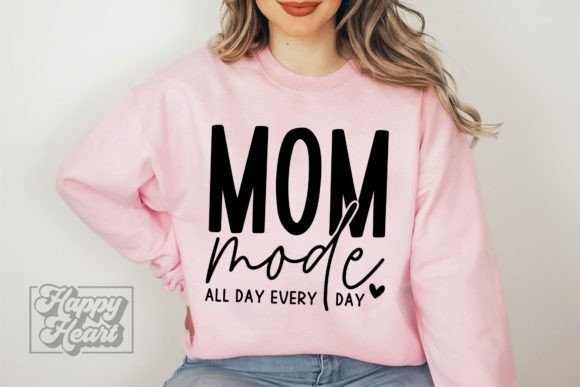Mom Mode SVG - A Versatile Graphic Design Asset for Local Business Crafts