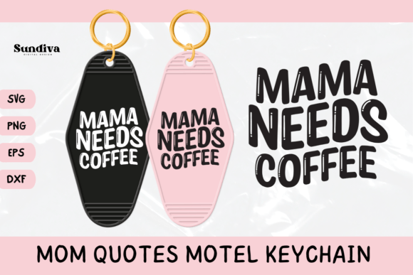 Mom Motel Keychain SVG Mom Sayings 3: A Versatile Graphic Design Asset for Crafts and Local Businesses