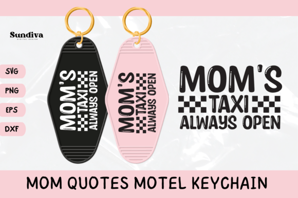 Mom Motel Keychain SVG Mom Sayings 7: A Graphic Design Asset for Crafting Polished Content