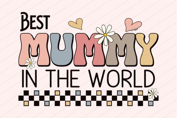 Mothers Day Mama Best Mom Retro Svg Png – A Practical Graphic Design Asset for Crafts and Merch
