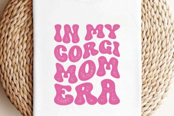 Retro in My Corgi Mom Era Svg Png Design Graphics and Crafts