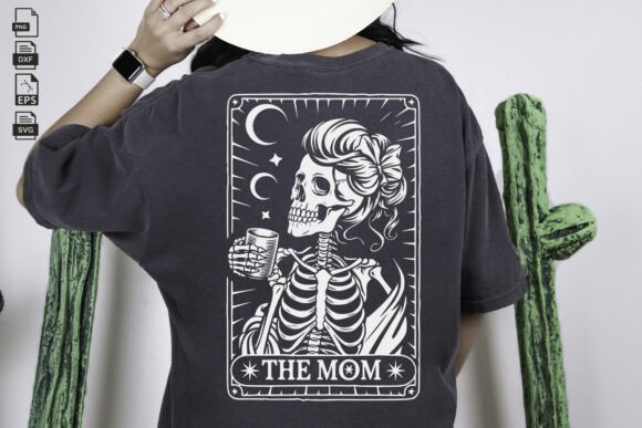 The Mom Tarot Card SVG: A Creative Design Asset for Crafts and Graphics